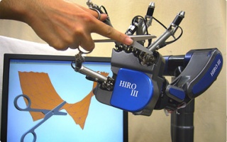 Haptic robot HIRO III